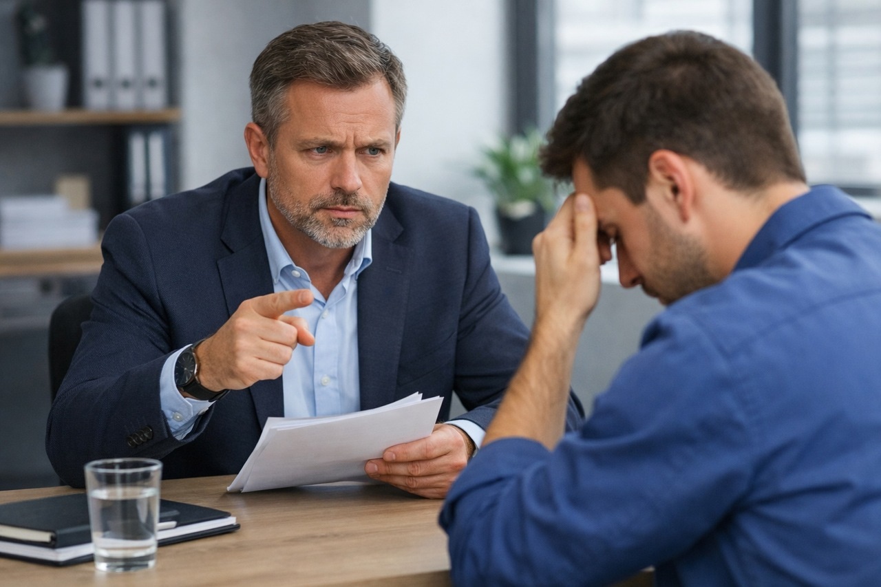 trudna rozmowa z pracownikiem